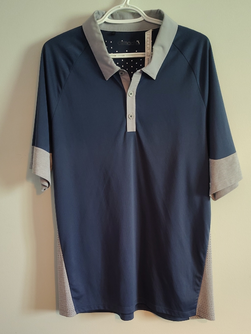 Adidas Climachill Navy Blue Polo